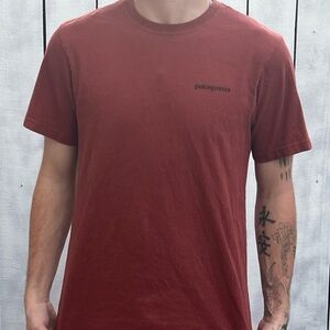 Patagonia Men's Brick Red Short Sleeve Tee